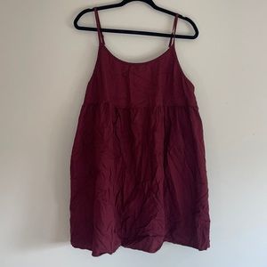 Maroon Dress